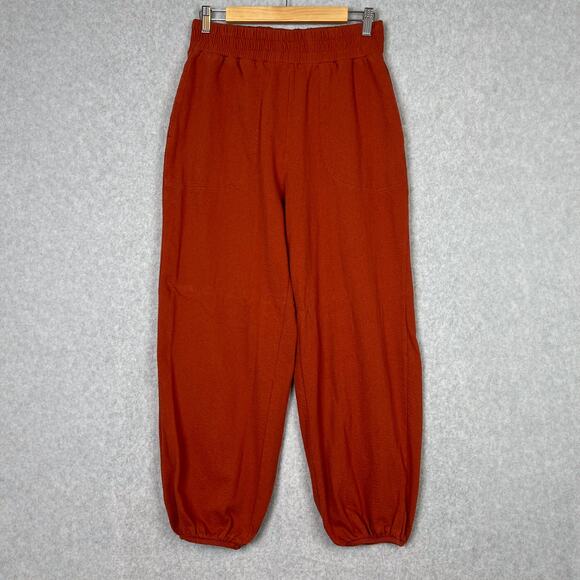 Free People Beach Don't Kill My Vibe Pants in Bronze Size Medium - Picture 2 of 14